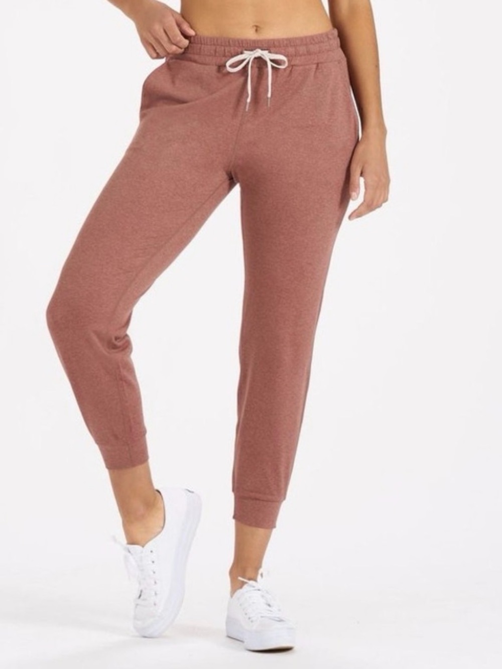 Vuori Performance Jogger S Dusty Rose Heather DreamKnit Lounge Pants Sweatpants